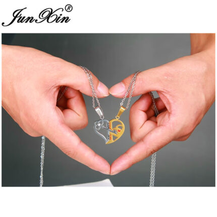 Love Key Combination Couple Necklace - Image 2