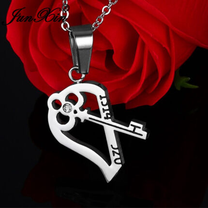 Love Key Combination Couple Necklace - Image 6