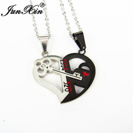 Love Key Combination Couple Necklace - Image 1