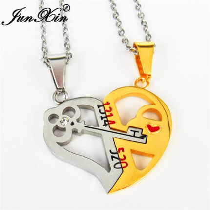 Love Key Combination Couple Necklace - Image 8