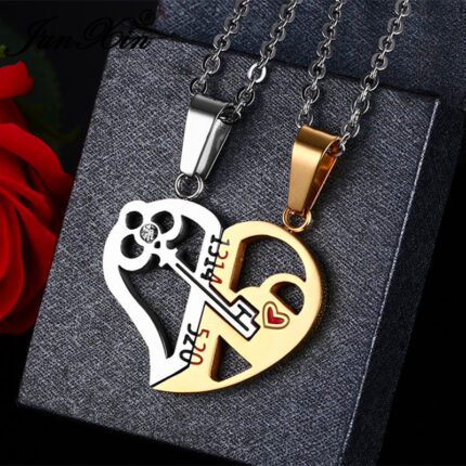 Love Key Combination Couple Necklace - Image 7