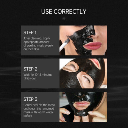 Blackhead Removing Nose Cream T Area Care Clean Shrink Pores Mask - Image 5