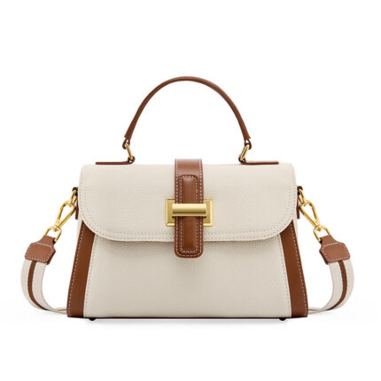 Women's Versatile Leather Fashionable Handbag - Image 8